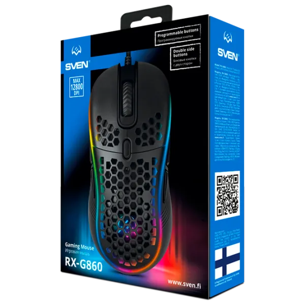 Мышь Sven RX-G860 USB/ Черный photo 8