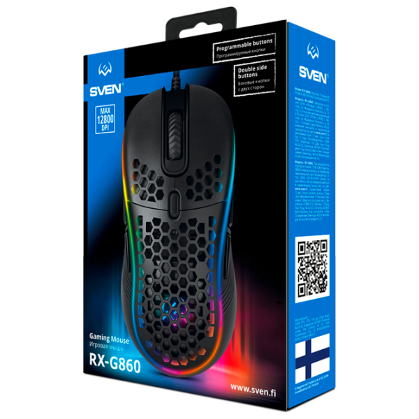 Мышь Sven RX-G860 USB/ Черный photo 8