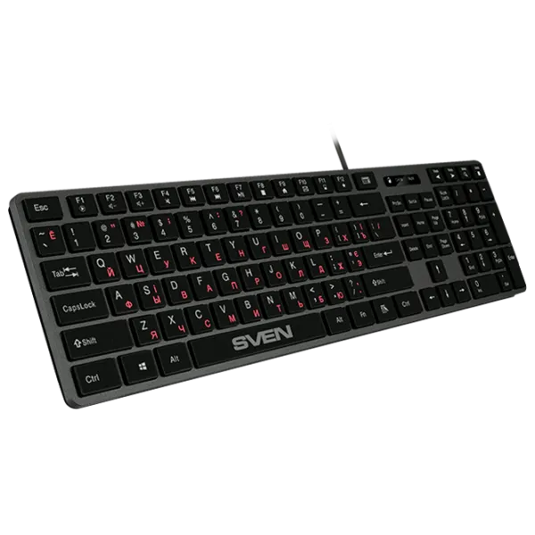 Клавиатура Sven KB-E5000 Проводная/ Черный photo 2