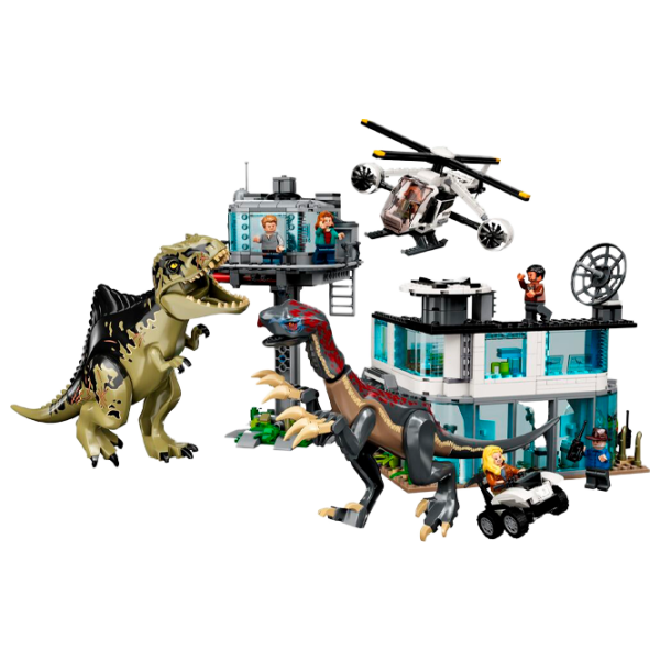 Конструктор LEGO Atacul giganotosaurus și therizinosaurus Творческий/ Разноцветный photo 2