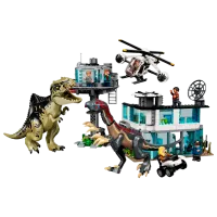 Constructor LEGO Atacul giganotosaurus și therizinosaurus Creativ/ Multicolor photo 2
