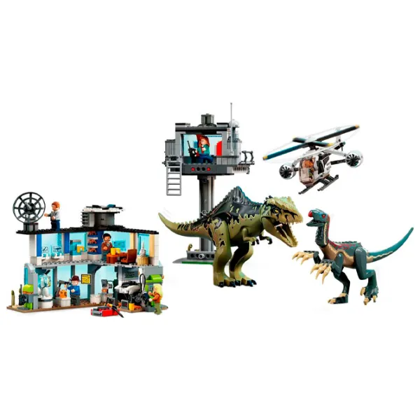 Конструктор LEGO Atacul giganotosaurus și therizinosaurus Творческий/ Разноцветный photo 3