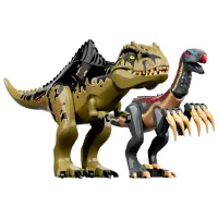 Constructor LEGO Atacul giganotosaurus și therizinosaurus Creativ/ Multicolor photo 5