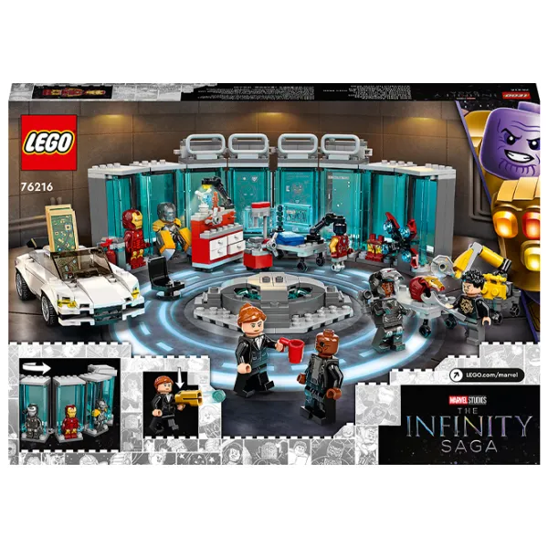 Конструктор LEGO Железный человек Арсенал/ Разноцветный photo 6