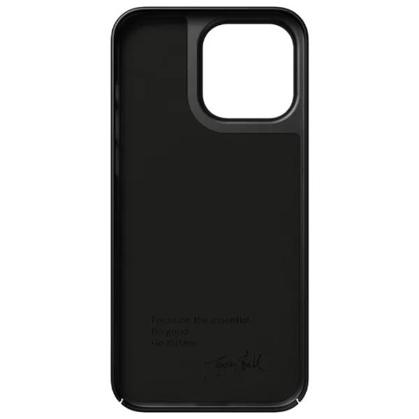 Чехол для смартфона Apple iPhone 14 Pro Max Nudient/ MagSafe Back/ TPU/ Ink Черный photo 2