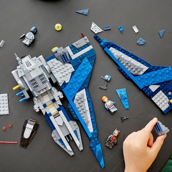 Конструктор LEGO Звездный истребитель мандалорцев Космолёт/ Разноцветный photo 5