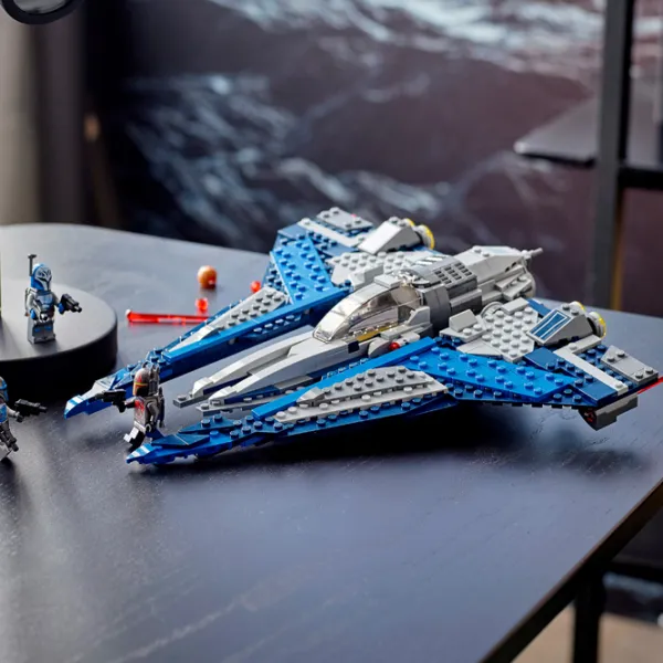 Конструктор LEGO Звездный истребитель мандалорцев Космолёт/ Разноцветный photo 6