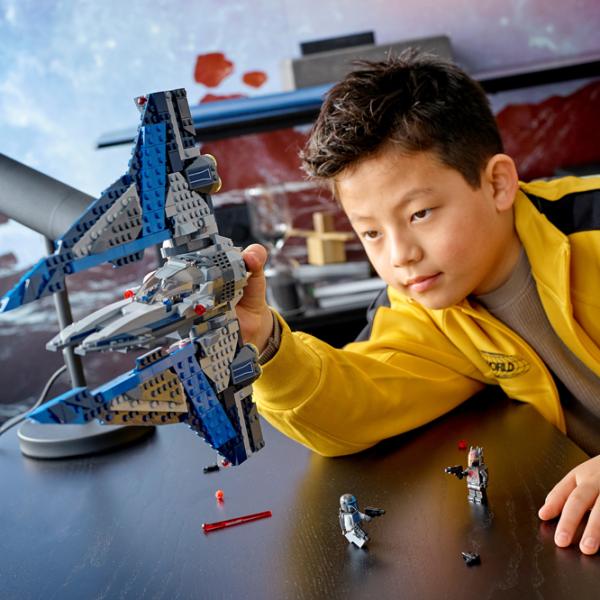 Конструктор LEGO Звездный истребитель мандалорцев Космолёт/ Разноцветный photo 8