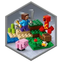 Constructor LEGO Ambuscada Creeper-ului Aventuri/ Multicolor photo 3