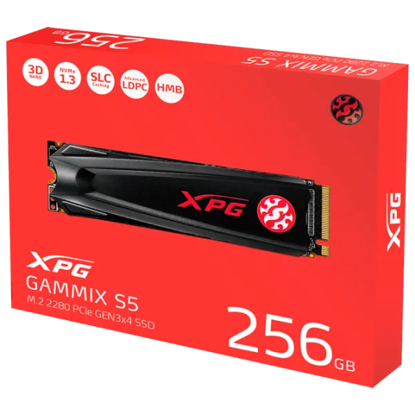 SSD ADATA XPG Gammix S5 256 ГБ M.2 NVMe photo 6