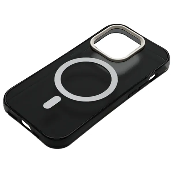 Чехол для смартфона Apple iPhone 14 Pro Max Nudient/ MagSafe Back/ PC/ Clear Черный photo 3