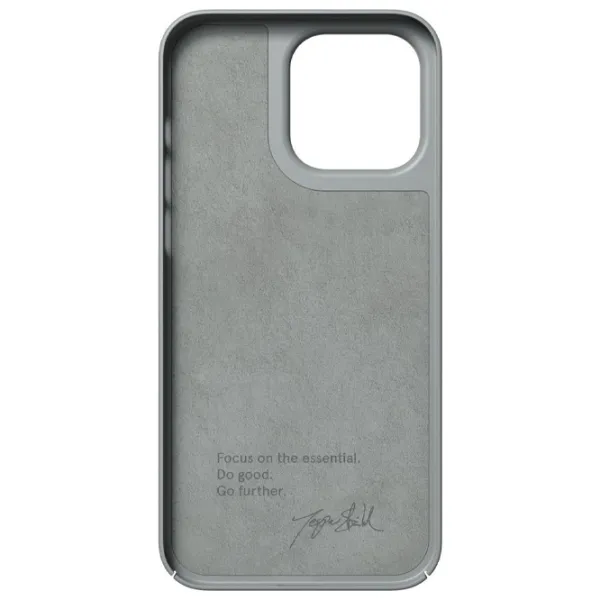 Чехол для смартфона Apple iPhone 14 Pro Nudient/ MagSafe Back/ TPU/ Concrete Серый photo 2