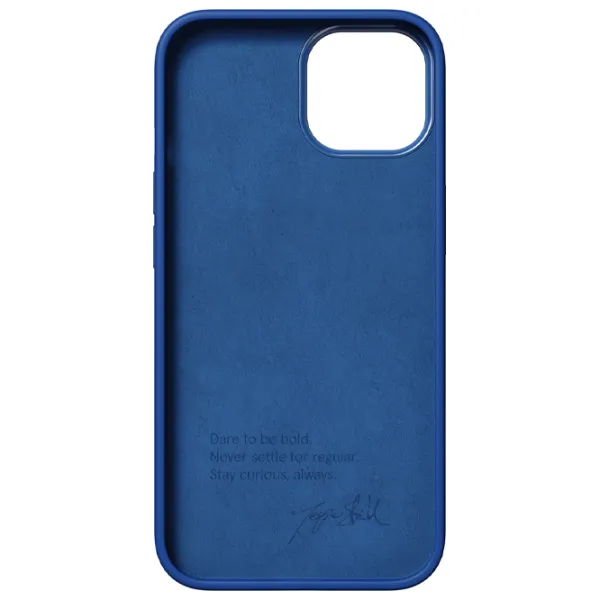 Husă pentru smartphone Apple iPhone 14 Pro Max Nudient/ MagSafe Back/ PC/ Signature Blue photo 2