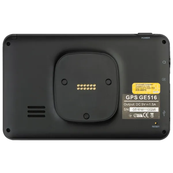 Sistem de navigație Globex GE-516 GCN430FE Black photo 3