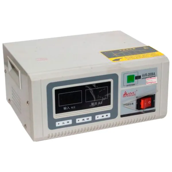 Stabilizator de tensiune Ultra Power AVR-2008A Black photo 2