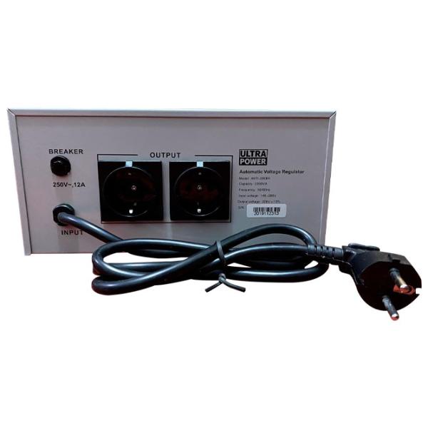 Stabilizator de tensiune Ultra Power AVR-2008A Black photo 3