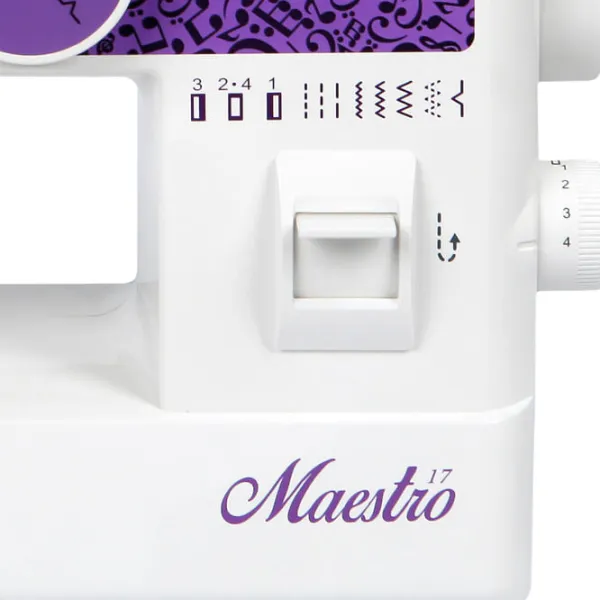 Mașină de cusut Jaguar Maestro 17 Electromecanică/ White photo 3