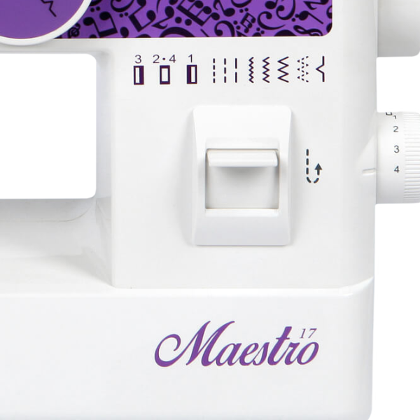 Mașină de cusut Jaguar Maestro 17 Electromecanică/ White photo 3