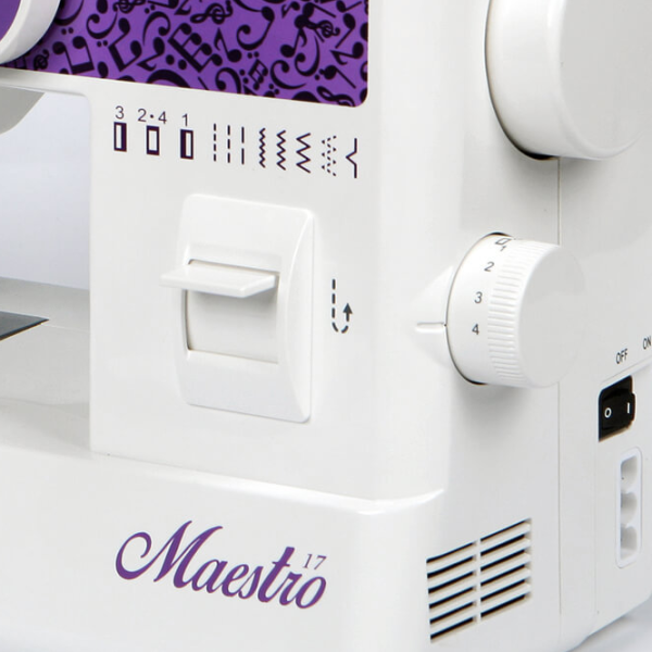 Mașină de cusut Jaguar Maestro 17 Electromecanică/ White photo 4