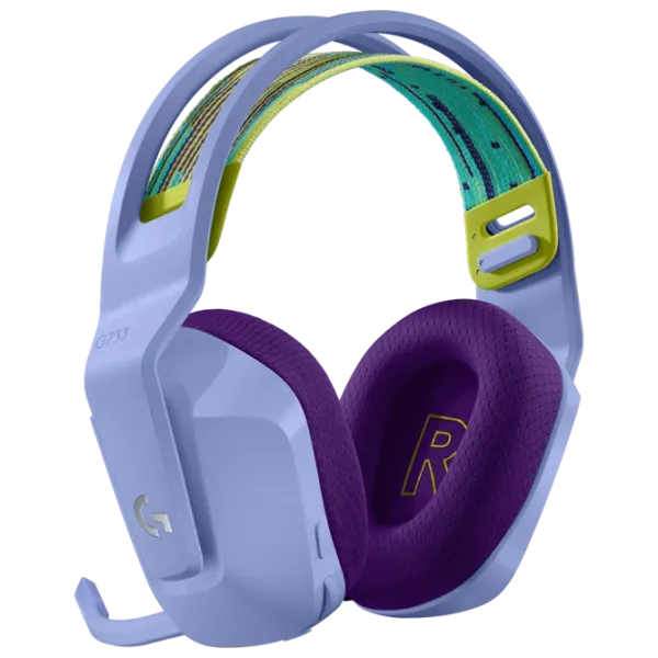 Căști Logitech G733 Lilac Fără fir/ Gaming photo 3