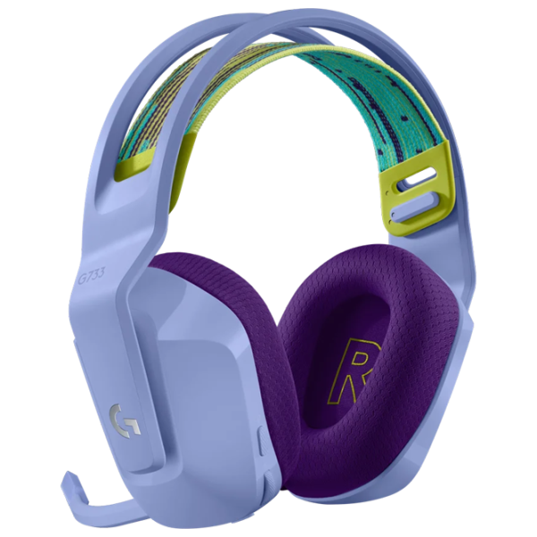 Căști Logitech G733 Lilac Fără fir/ Gaming photo 3