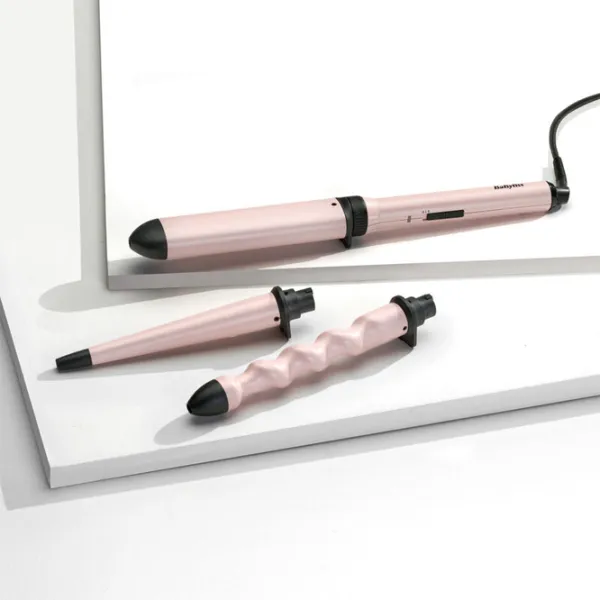 Ondulator de păr Babyliss MS750E Multistyler/ Gold Pink photo 5