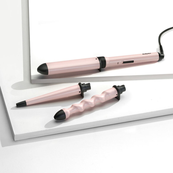 Ondulator de păr Babyliss MS750E Multistyler/ Gold Pink photo 5