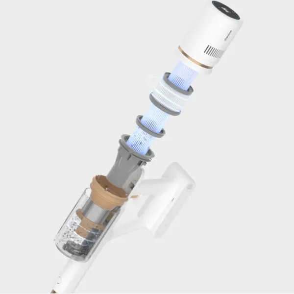 Aspirator vertical Xiaomi Dreame P10 Pro 410 W/ Gold White photo 4