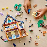 Constructor LEGO Forest Riding Club Casă/ Multicolor photo 6
