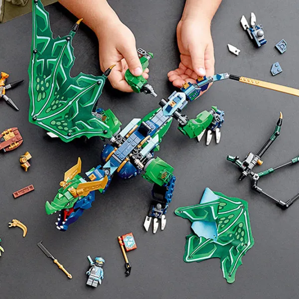 Конструктор LEGO Dragonul legendar al lui Lloyd Битва/ Разноцветный photo 5