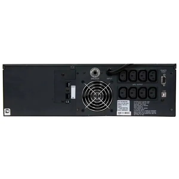 ИБП PowerCom KIN-2200AP Черный photo 2