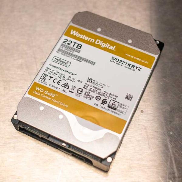 HDD Western Digital WD221KRYZ 22 ТБ WD221KRYZ/ Золото photo 5