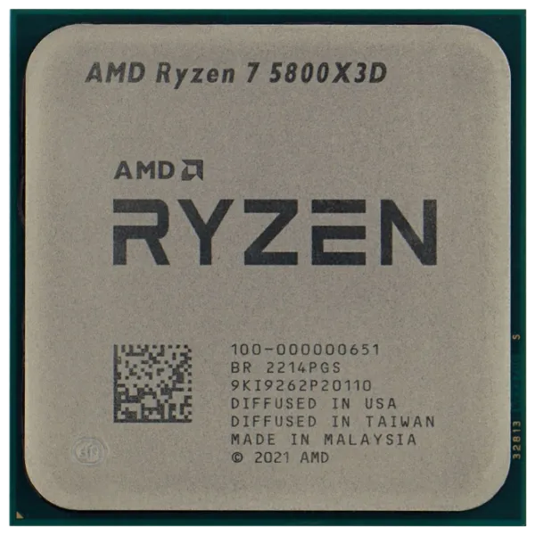 Процессор AMD Ryzen 7 5800X 3D Retail AM4/ 3.40 ГГц - 4.50 ГГц photo 3