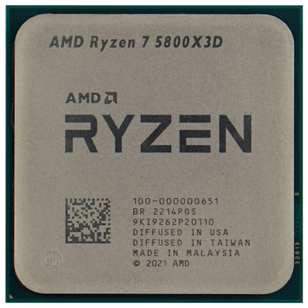 Процессор AMD Ryzen 7 5800X 3D Retail AM4/ 3.40 ГГц - 4.50 ГГц photo 3
