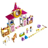 Constructor LEGO Royal Stable Belle and Rapunzel Fermă/ Multicolor photo 2