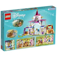 Constructor LEGO Royal Stable Belle and Rapunzel Fermă/ Multicolor photo 6