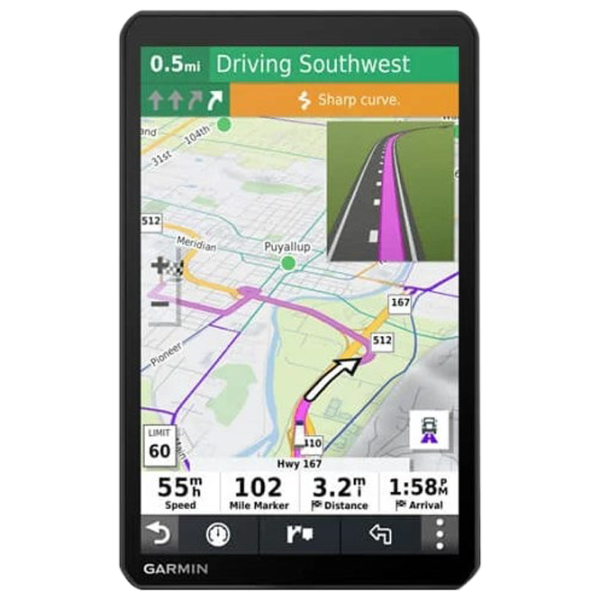 Навигационная система Garmin Dezl LGV 800 MT-D 010-02314-10 Europa, SUA, Mexic, Canada, Puerto Rico, Insulele Virgine ale SUA, Insulele Cayman și Bahamas./ Черный photo 2 Навигационная система Garmin Dezl LGV 800 MT-D 010-02314-10 Europa, SUA, Mexic, Canada, Puerto Rico, Insulele Virgine ale SUA, Insulele Cayman și Bahamas./ Черный photo 2