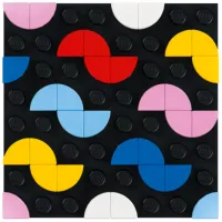 Constructor LEGO Adhesive Patch Autocolant/ Multicolor photo 3