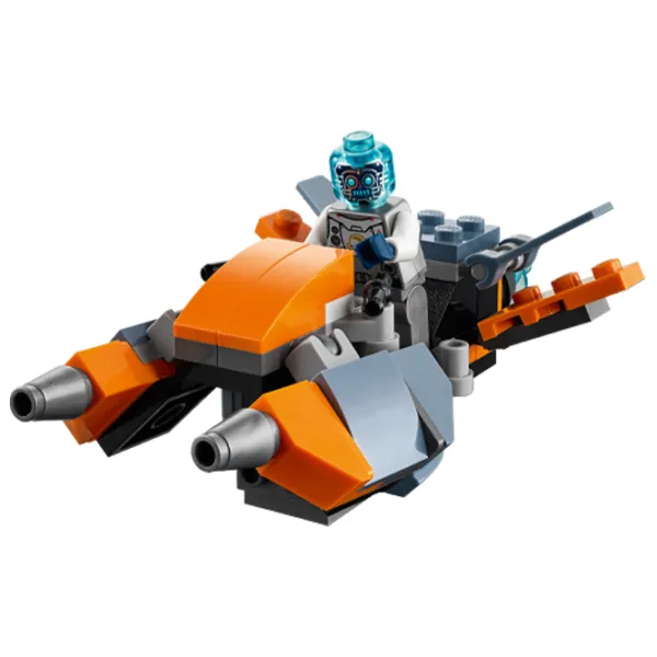 Constructor LEGO Cyberdron Navă spațială/ Multicolor photo 6