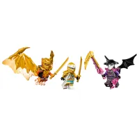 Constructor LEGO Zane's Golden Dragon Jet Navă spațială/ Multicolor photo 2