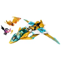 Constructor LEGO Zane's Golden Dragon Jet Navă spațială/ Multicolor photo 3