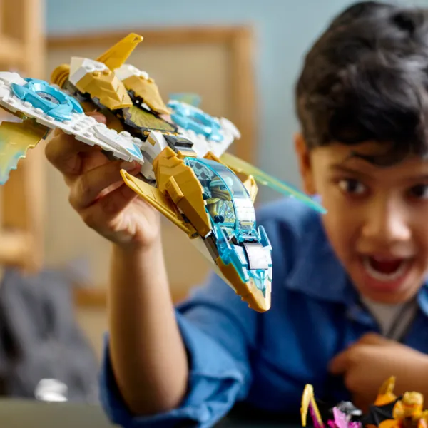 Конструктор LEGO Zane's Golden Dragon Jet Космолёт/ Разноцветный photo 5