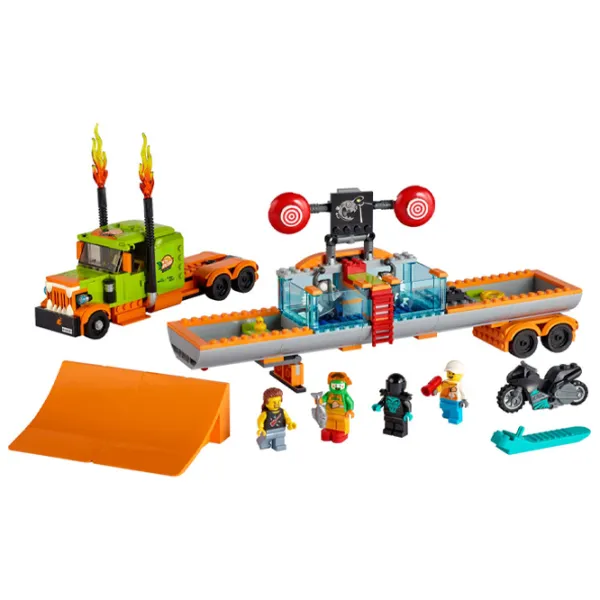 Конструктор LEGO Грузовик для шоу каскадёров Транспорт/ Разноцветный photo 2
