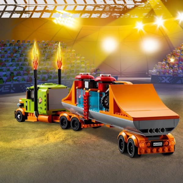 Конструктор LEGO Грузовик для шоу каскадёров Транспорт/ Разноцветный photo 7