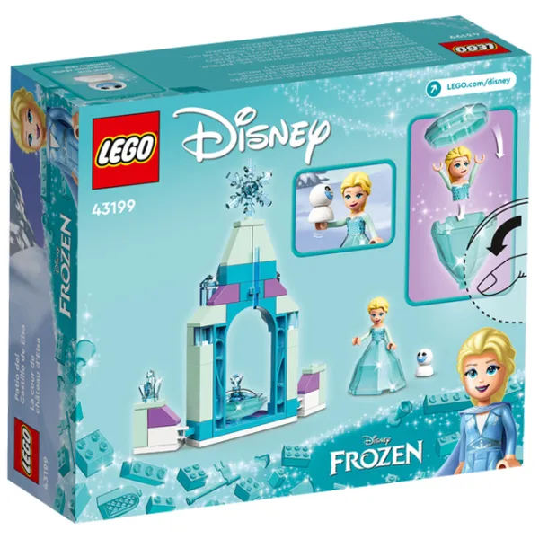 Конструктор LEGO Двор замка Эльзы Замок/ Разноцветный photo 5