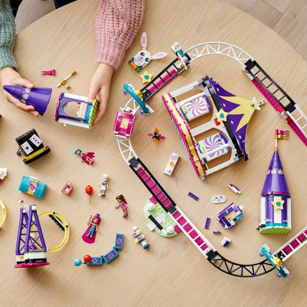 Конструктор LEGO Magical Funfair Roller Coaster Приключения/ Разноцветный photo 4