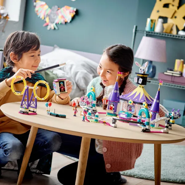 Конструктор LEGO Magical Funfair Roller Coaster Приключения/ Разноцветный photo 5