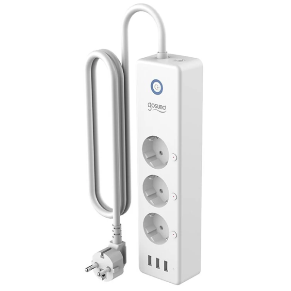 Prelungitor Gosund P1 1.5 m White photo 4 Prelungitor Gosund P1 1.5 m White photo 4