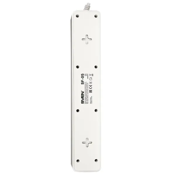 Удлинитель Sven SF-05 1.8 м Белый photo 2 Удлинитель Sven SF-05 1.8 м Белый photo 2