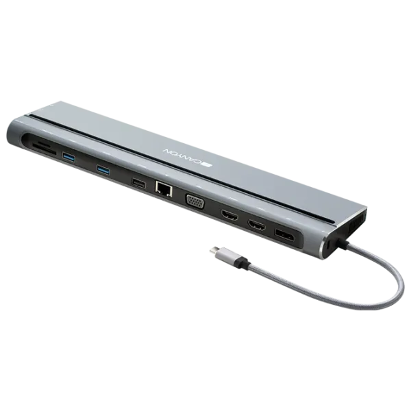 Adapter Canyon DS-90 USB Type-C/ Silver photo 2